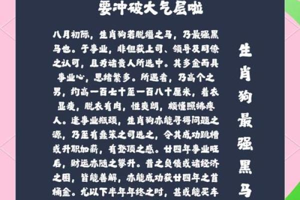 属狗人的事业与财富运势全面解析