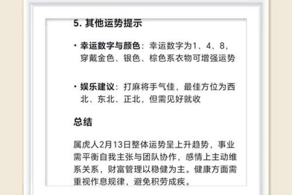 属虎在的财富、事业与感情运势详解