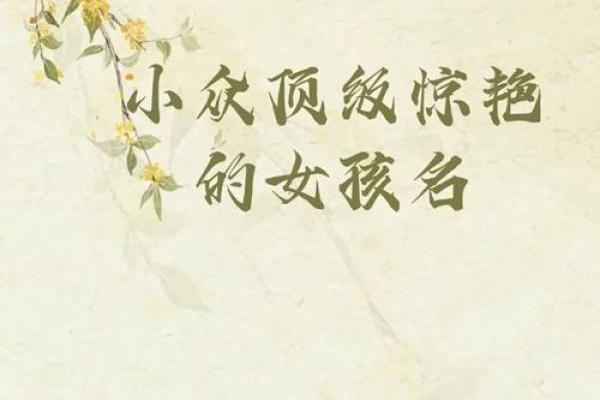 女孩名字叫啥淼，温柔又独特的选择技巧